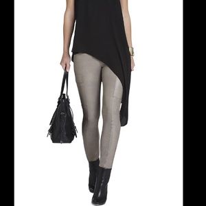 MAXAZRIA leather leggings highwaist  sz28 New!